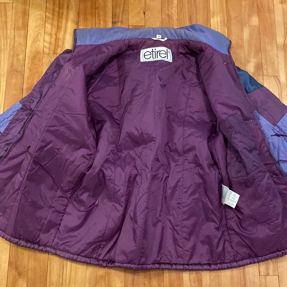 Vintage Etirel Snowmobile Two Pieces Snowsuit lady’s size 10 - Picture 12 of 16